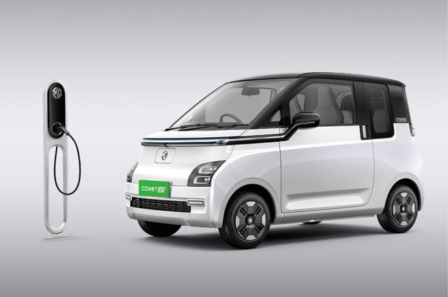 MG Comet with faster 7.4kW AC charger launched at Rs 8.24...